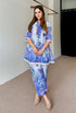 Blue Festive Schiffi Kurta Set